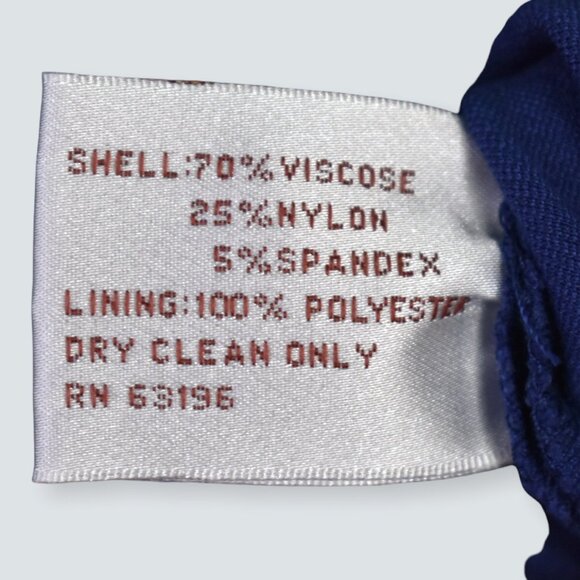 Suzi Chin for Maggy Boutique Dress 14 Womens Colorblock Sheath Zipper Closure - Picture 6 of 8